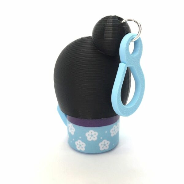 Muñeca Kokeshi azul - Imagen 2